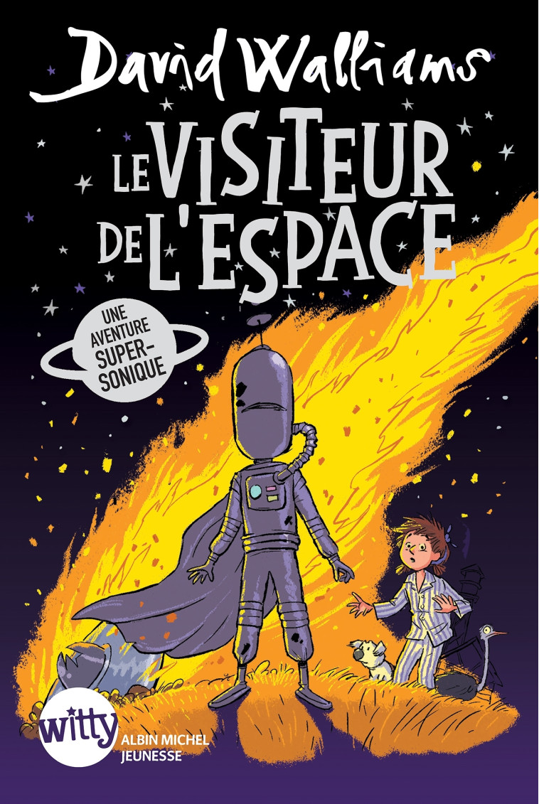 Le Visiteur de l'espace - David Walliams, Adam Stower, Mickey Gaboriaud - ALBIN MICHEL