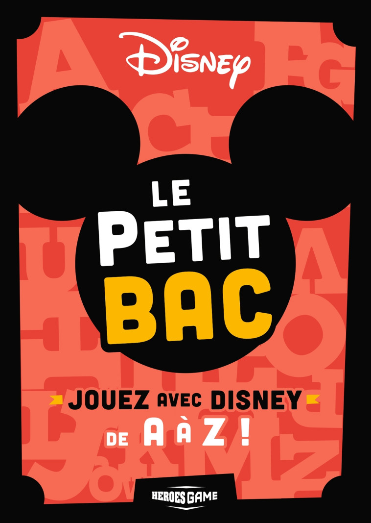 Petit Bac Disney - Nicolas Bonnefoy - HACHETTE HEROES