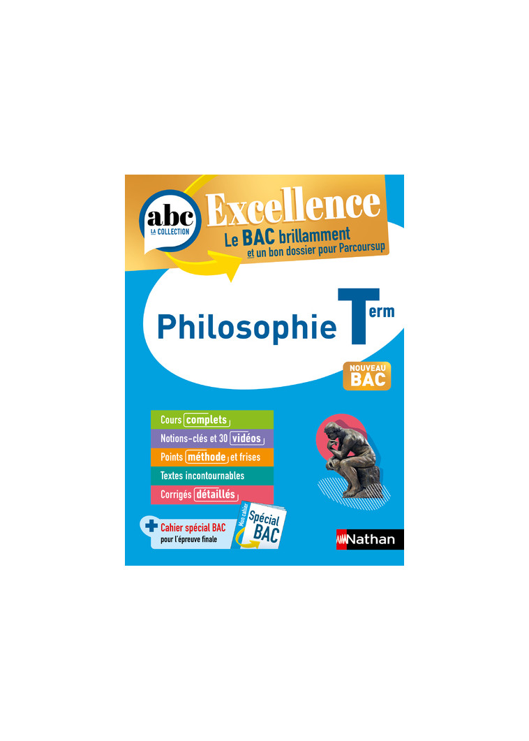 ABC BAC Excellence Philosophie Term - Denis Vanhoutte - NATHAN