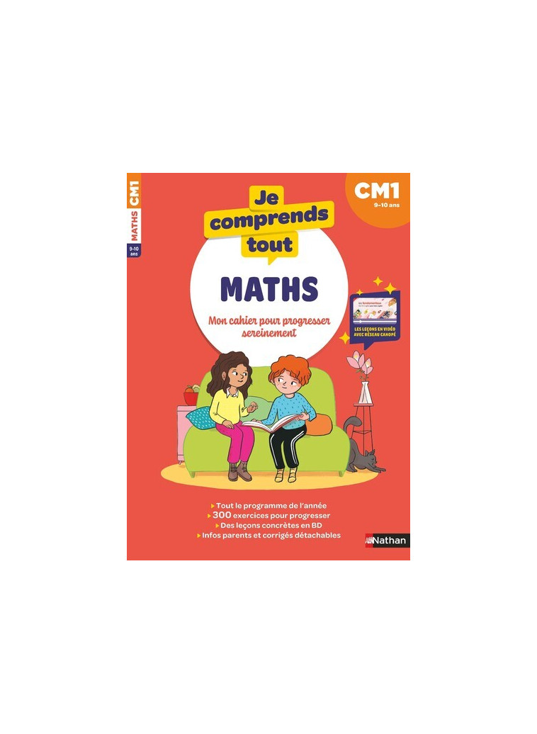 Je comprends tout - Mathématiques CM1 - Isabelle Petit-Jean, Sylvie Ginet, Sylvie Chavaroche, Camille Ferrari, Marie Delaure - NATHAN