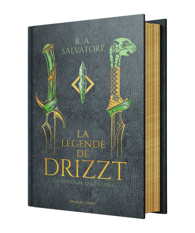 Les Royaumes oubliés Collector : La Légende de Drizzt - La trilogie du Valbise (Collector) - R.A. Salvatore, Éric Betsch, Laurence Murphy, Fanélie Cointot - BRAGELONNE