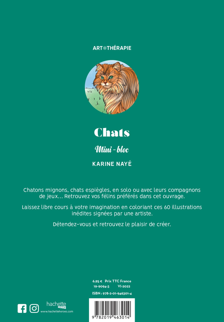 Chats - Karine Naye - HACHETTE HEROES