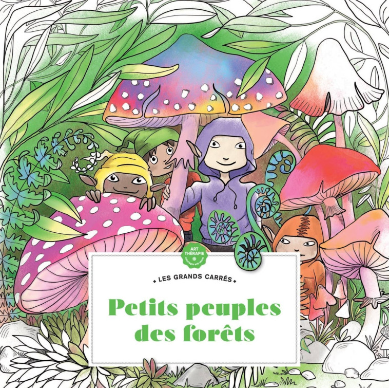 Petits peuples des forêts - Marthe MULKEY - HACHETTE HEROES