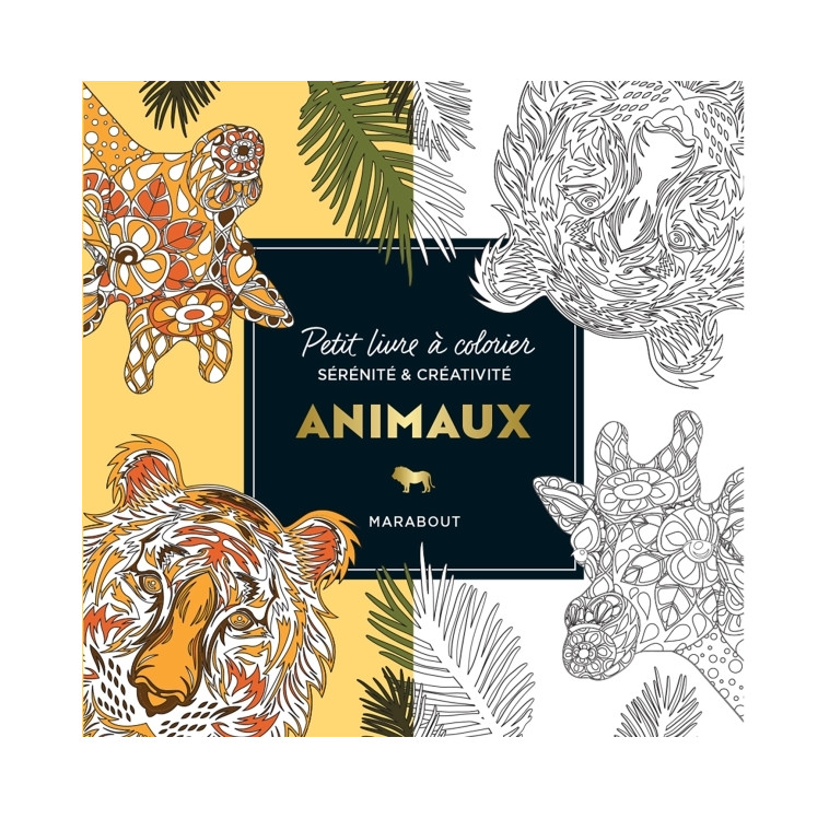 Petit livre à colorier - Animaux -   - MARABOUT