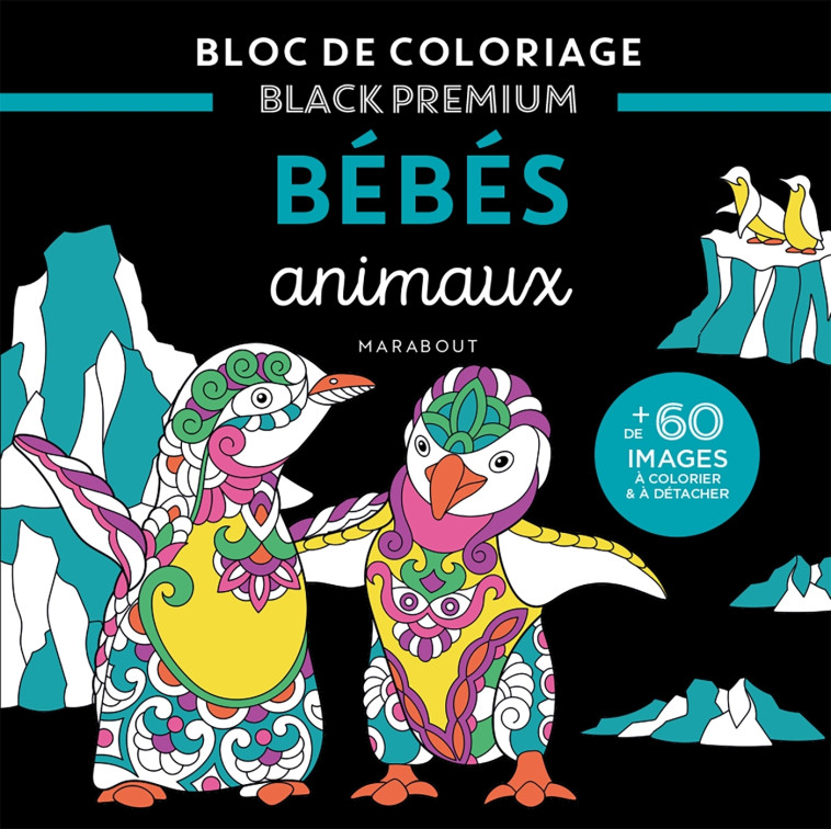 Bloc Black Premium - Bébés animaux -   - MARABOUT