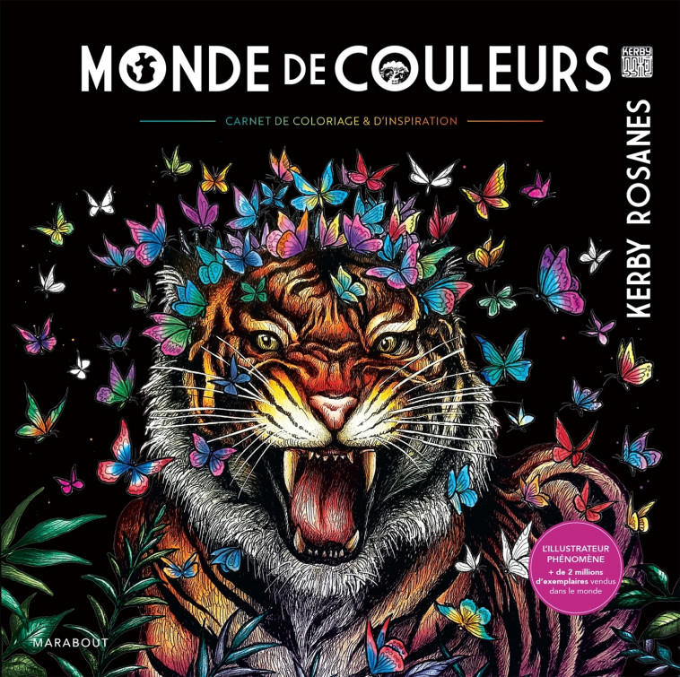 Monde de couleurs - Kerby Rosanes - MARABOUT