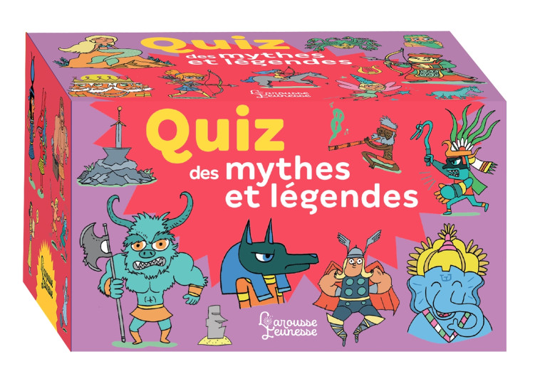 QUIZ DES MYTHES ET LEGENDES - Sabine Jourdain - LAROUSSE