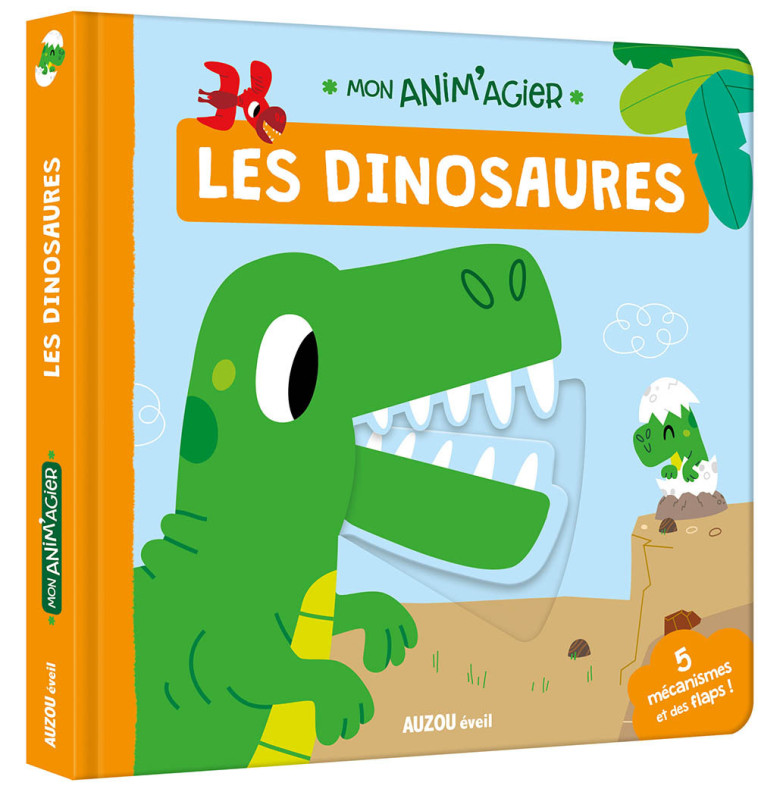 MON ANIM'AGIER - LES DINOSAURES - Mr Iwi Mr Iwi - AUZOU