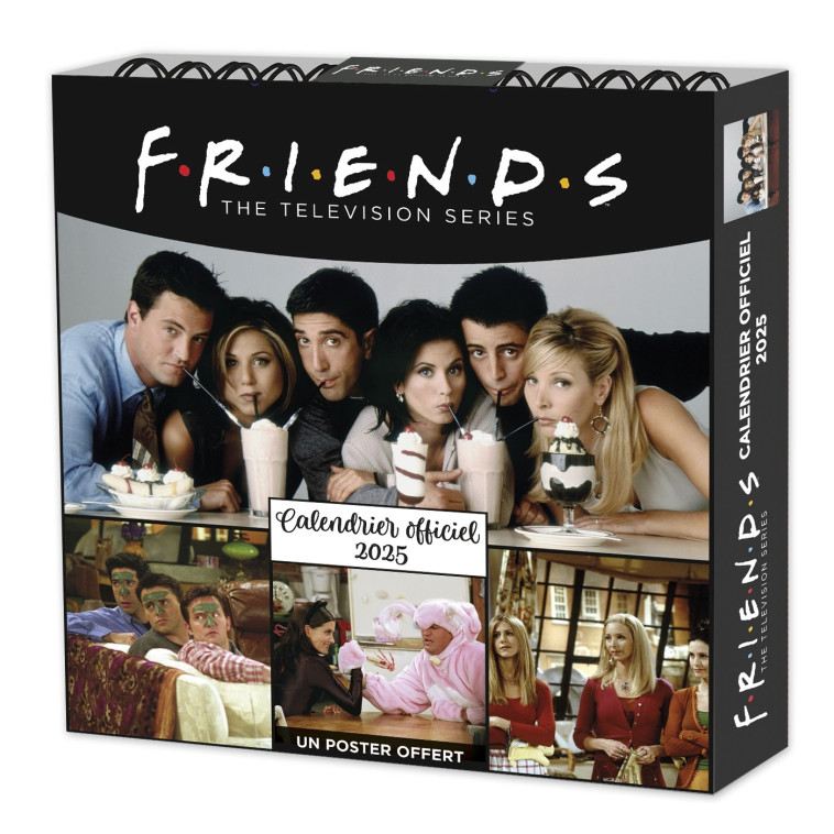 CALENDRIER OFFICIEL FRIENDS 2025 -   - PLAY BAC