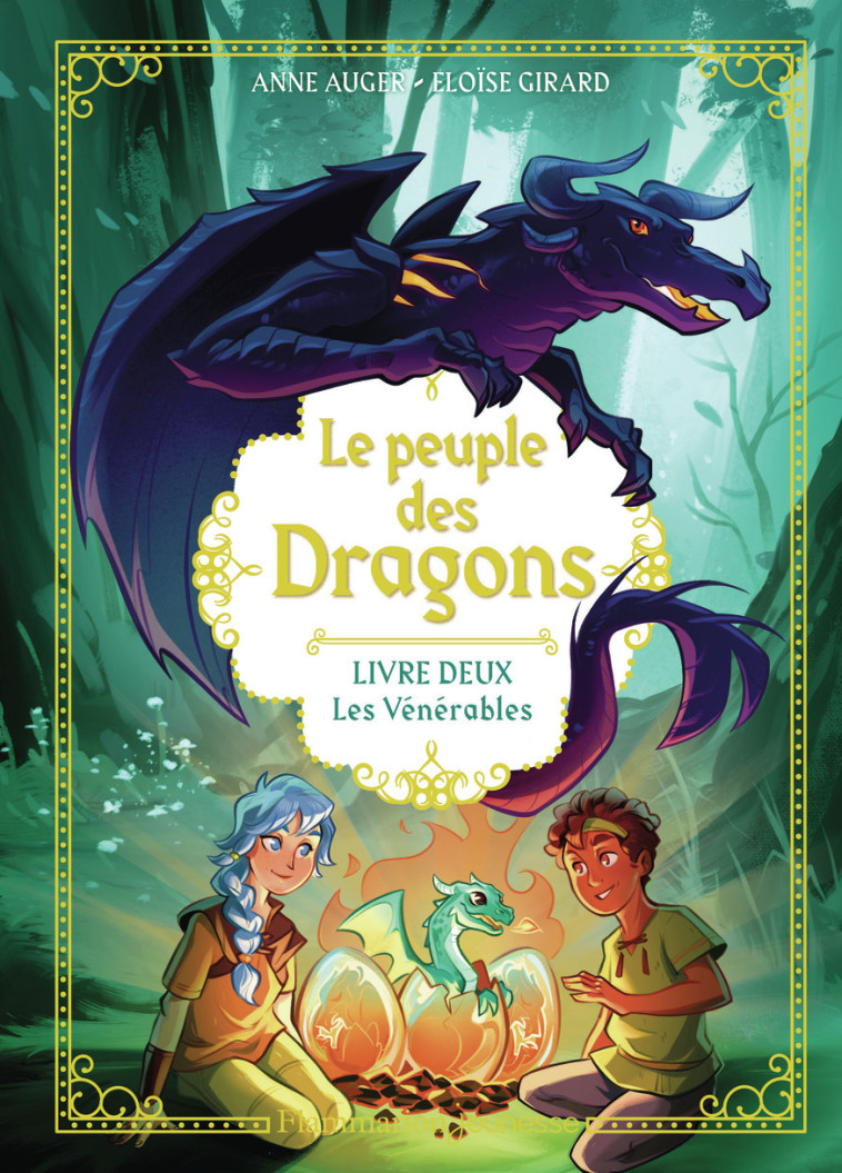 Le Peuple des dragons - Anne Auger, Eloïse Girard - FLAM JEUNESSE