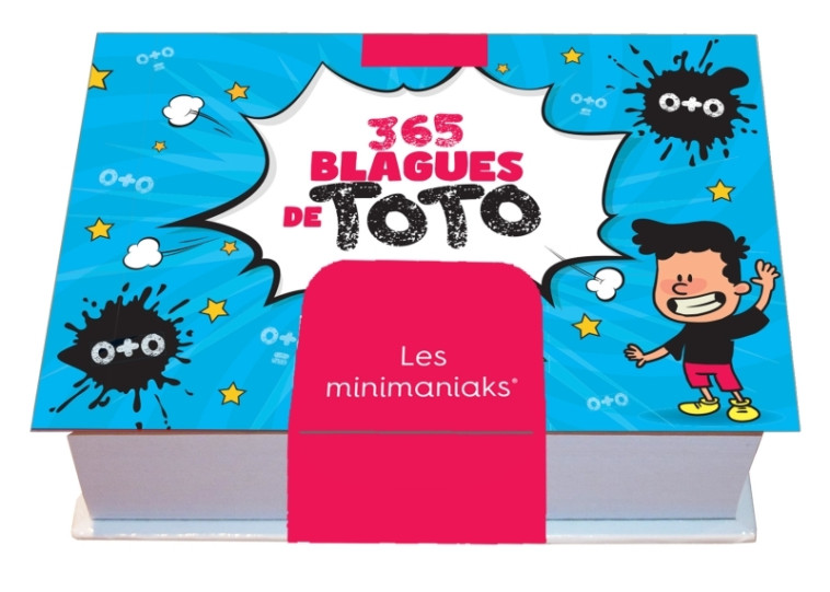 Minimaniak - 365 blagues de Toto, mini calendrier - Maxime Lafon - 365 PARIS