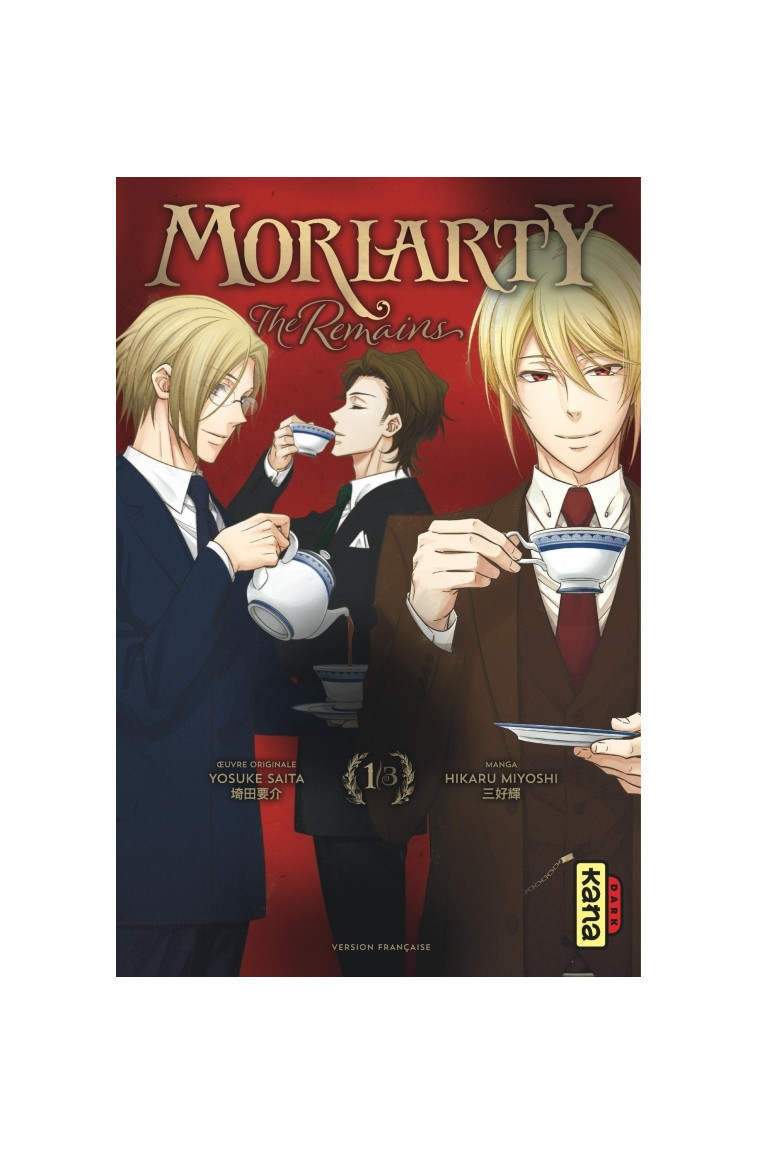 Moriarty   The Remains - Tome 1 -  Hikaru Miyoshi - KANA