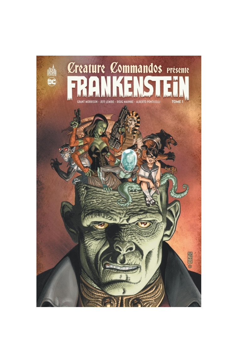 Creature Commandos présente Frankenstein -  Lemire Jeff,  Morrison Grant,  MAHNKE  Doug,  Ponticelli Alberto - URBAN COMICS