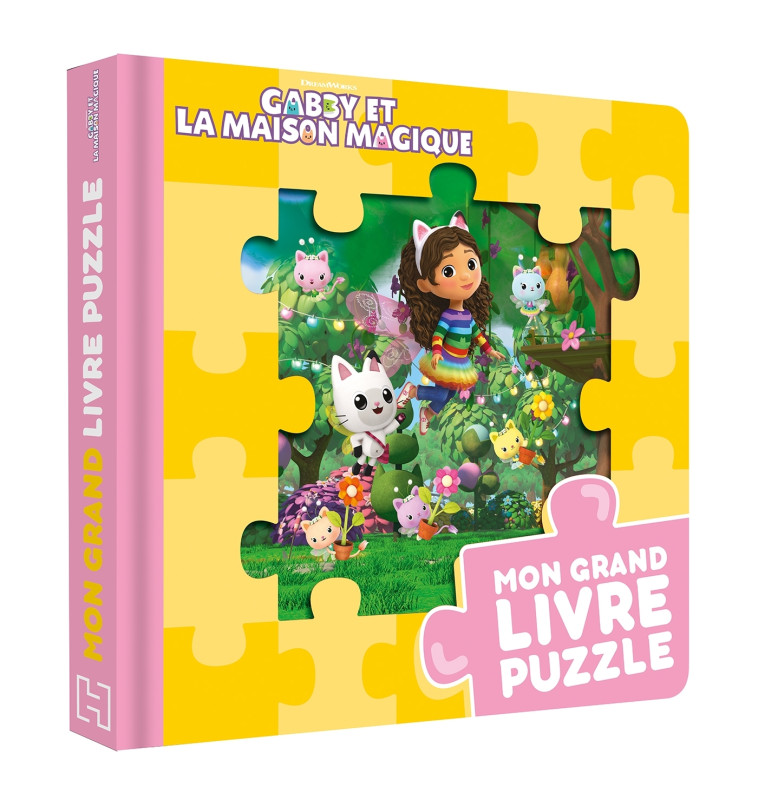 Gabby et la maison magique - Mon grand livre puzzle -   - HACHETTE JEUN.