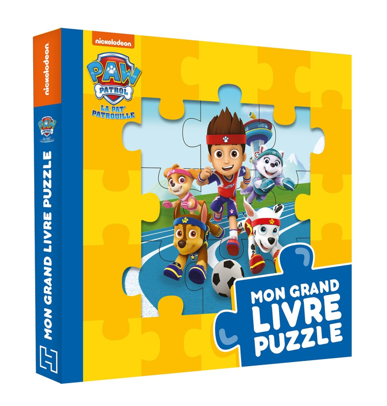 Pat' Patrouille - Mon grand livre puzzle NED - XXX - HACHETTE JEUN.