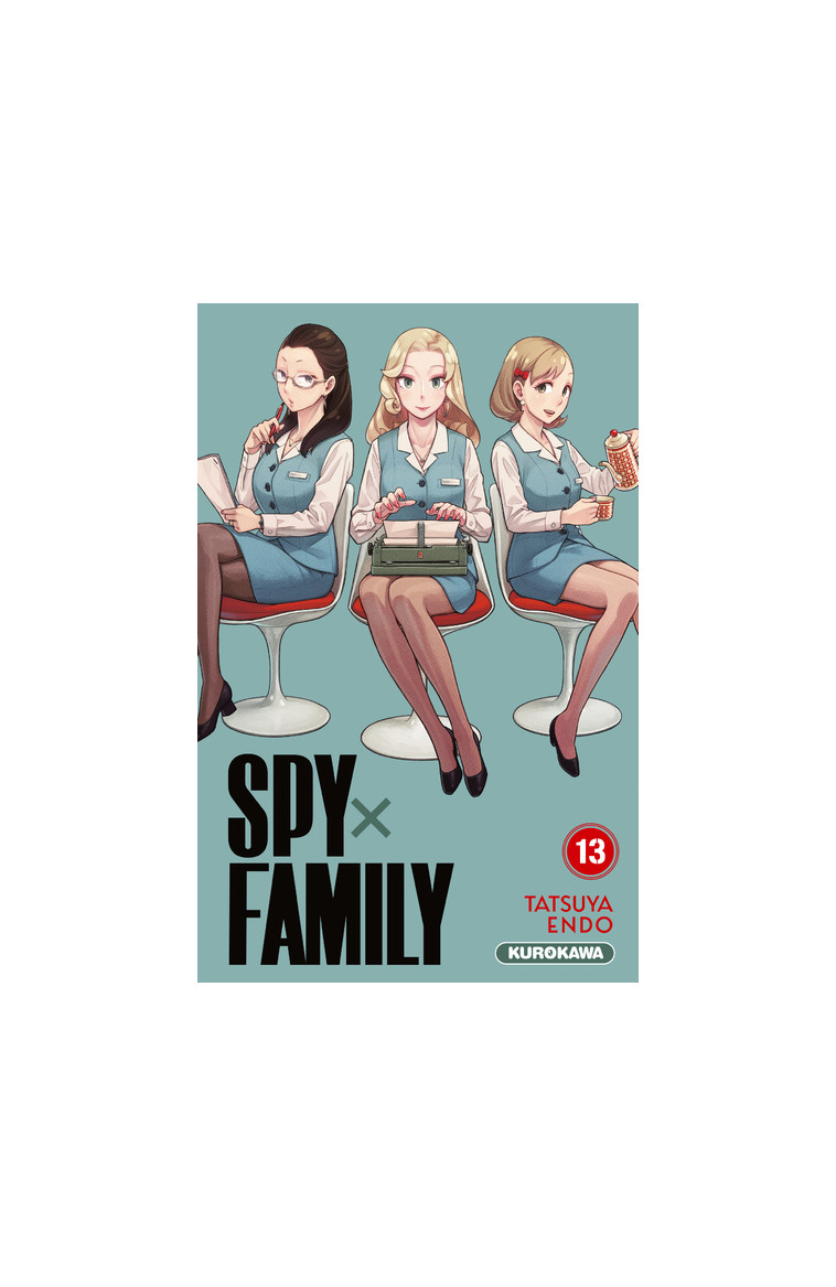 Spy x Family - Tome 13 - Tatsuya Endo, Satoko Fujimoto, Nathalie Bougon-bastide - KUROKAWA