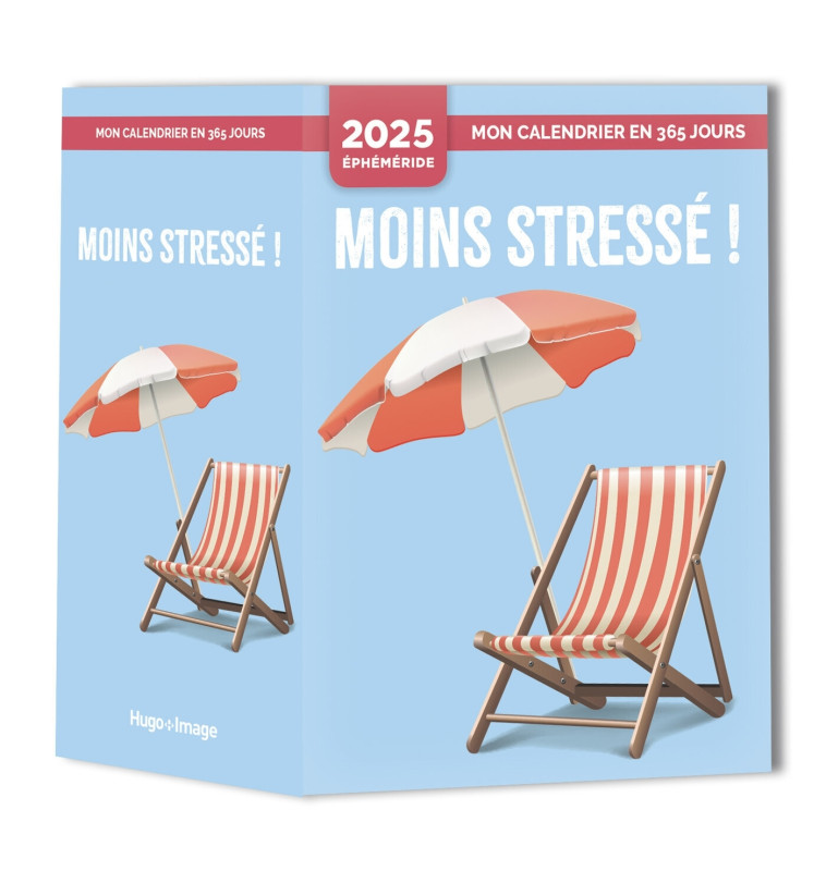 Mon calendrier 2025 - Moins stressé ! - Nadia Ivanova - HUGO IMAGE