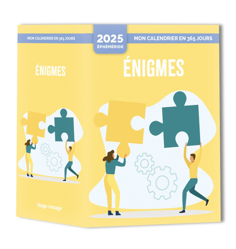 Mon calendrier 2025 - Enigmes -   - HUGO IMAGE