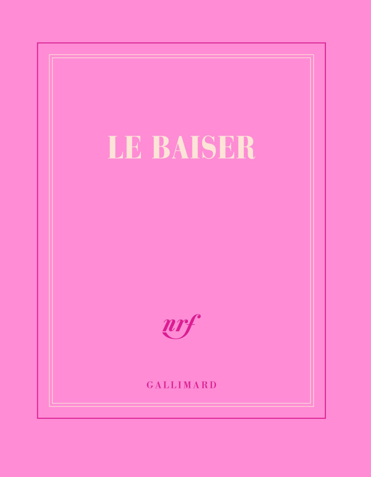 CARNET CARRE LE BAISER (PAPETERIE) - COLLECTIF - GALLIMARD