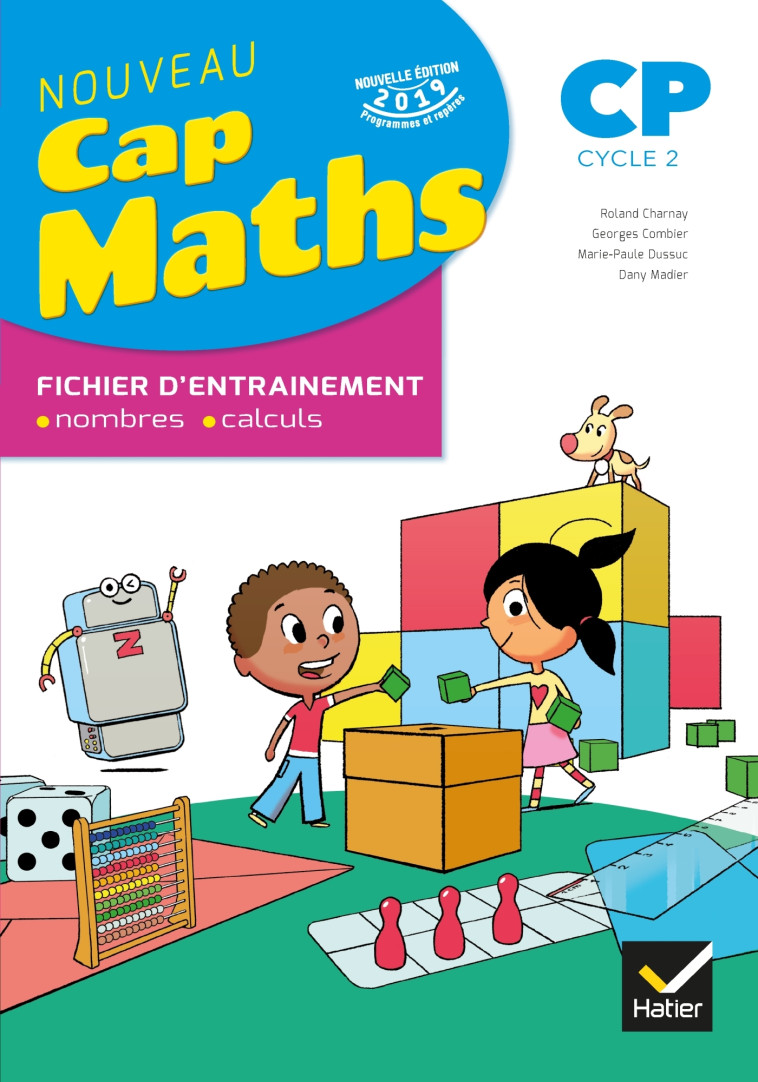 CAP MATHS CP Éd. 2019 - Fichier de l'élève + Cahier de Géométrie-Mesure - XXX - HATIER