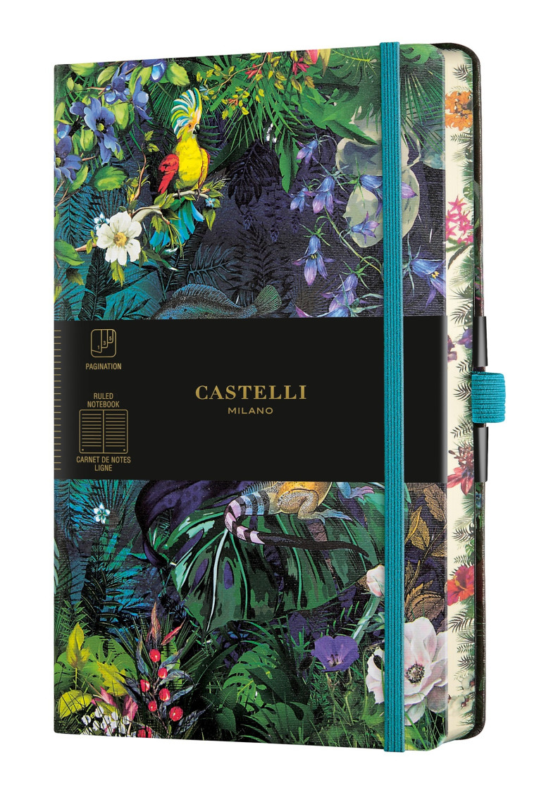 CARNET EDEN GRAND FORMAT LIGNE LILY - CASTELLI - CASTELLI MILANO