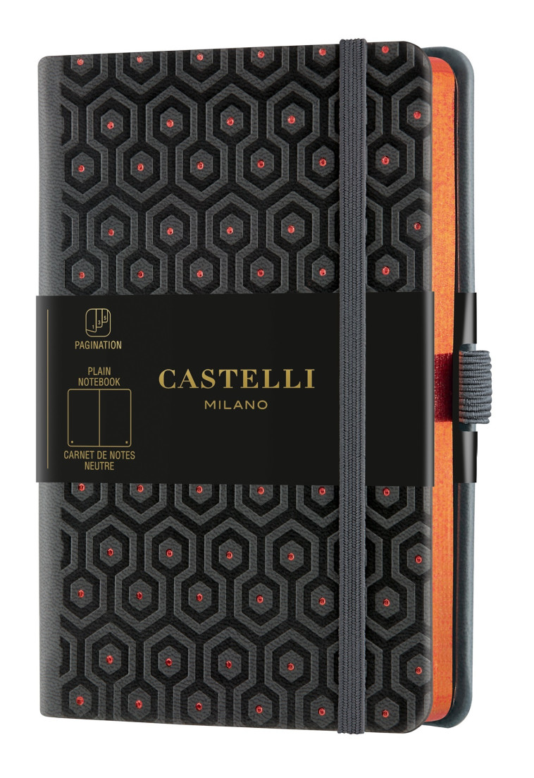 CARNET C&G POCHE UNI HONEYCOMB COPPER - CASTELLI - CASTELLI MILANO