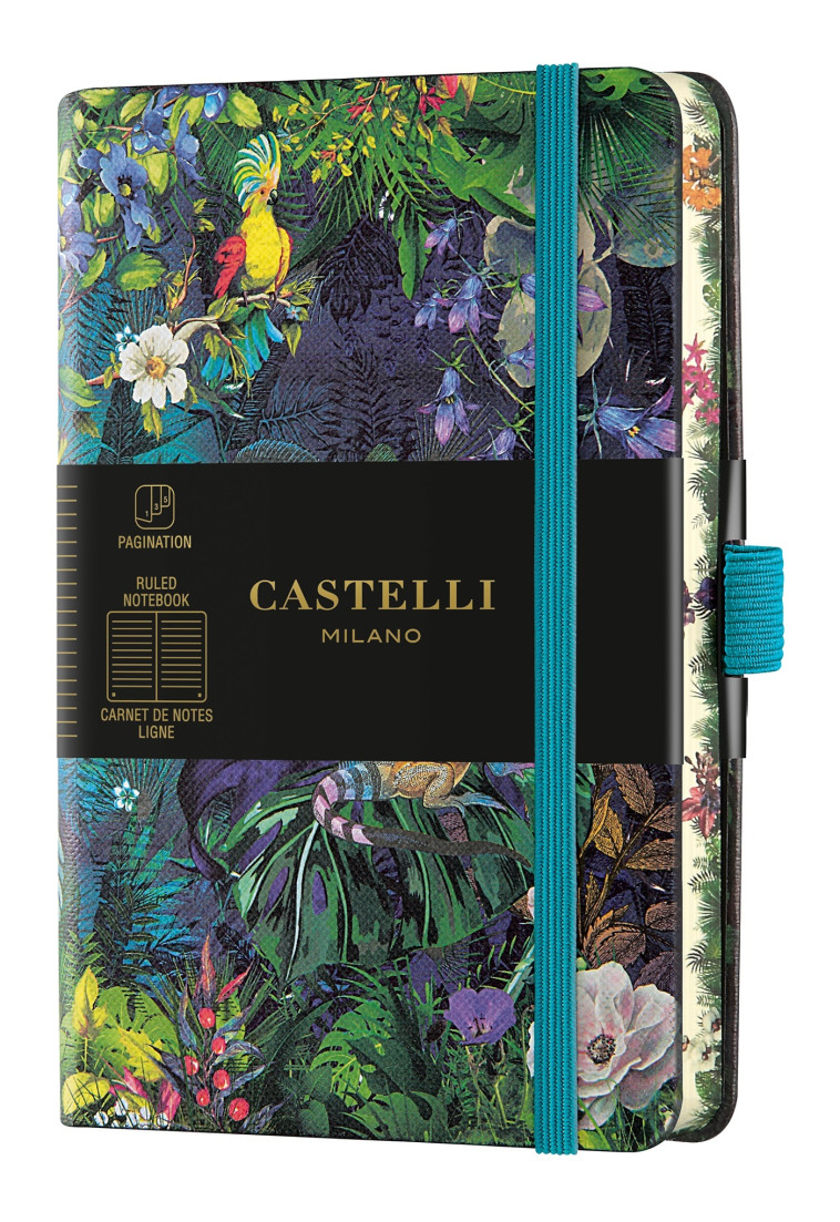 CARNET EDEN POCHE LIGNE LILY - CASTELLI - CASTELLI MILANO