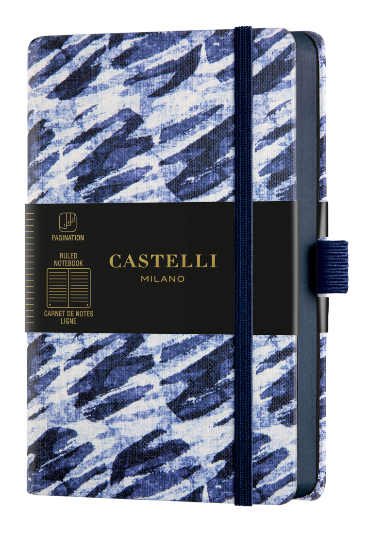 CARNET SHIBORI POCHE LIGNE BUBBLES - CASTELLI - CASTELLI MILANO