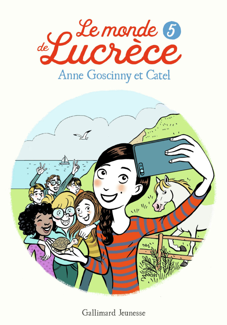 Le monde de Lucrèce, 5 -  Catel, Anne Goscinny - GALLIMARD JEUNE