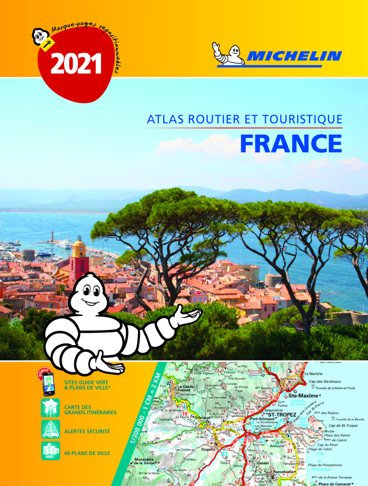 Atlas ATLAS ROUTIER France 2021 (A4-Spirale) - XXX - MICHELIN