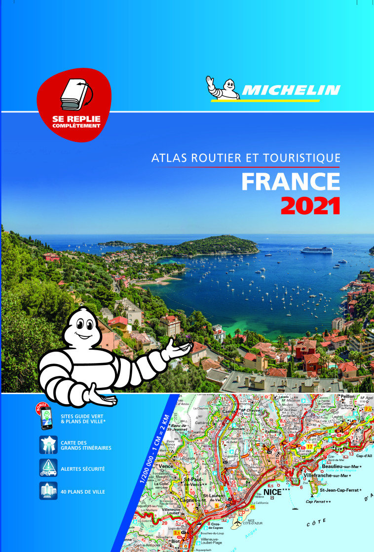 Atlas Atlas Routier France 2021 - Tous les services utiles (A4-Multiflex) - XXX - MICHELIN