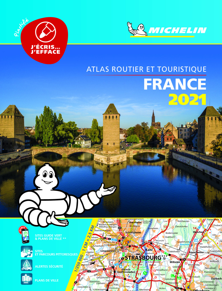 Atlas Atlas Routier France 2021 Plastifié - XXX - MICHELIN