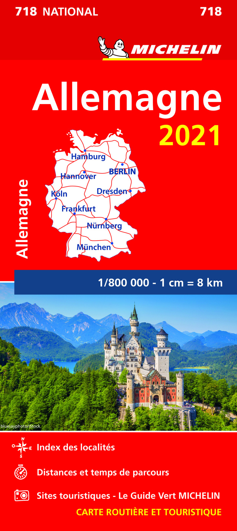 Carte Nationale Allemagne 2021 - XXX - MICHELIN