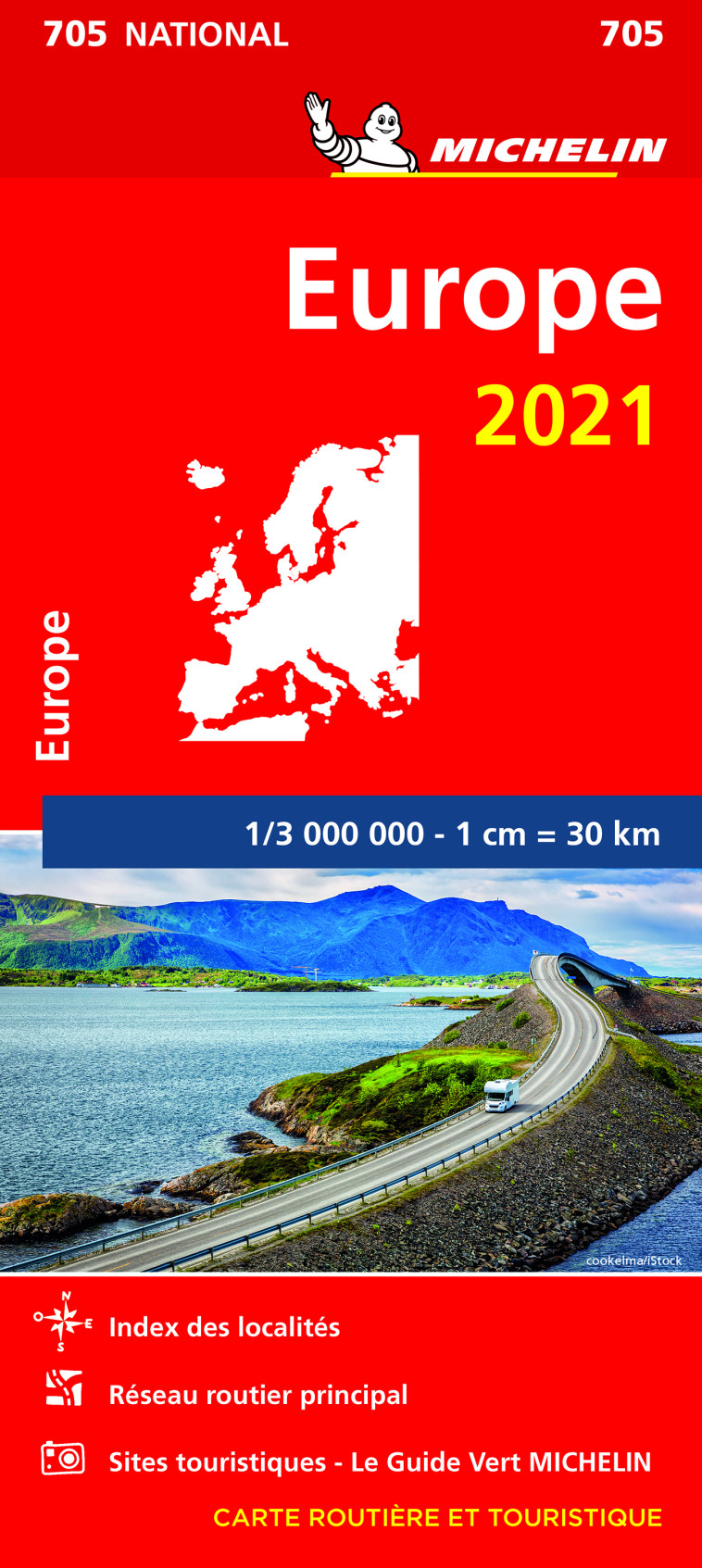 Carte Nationale Europe 2021 - XXX - MICHELIN