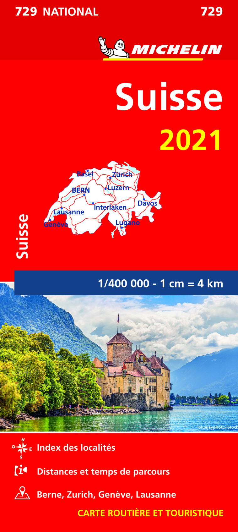 Carte Nationale Suisse 2021 - XXX - MICHELIN