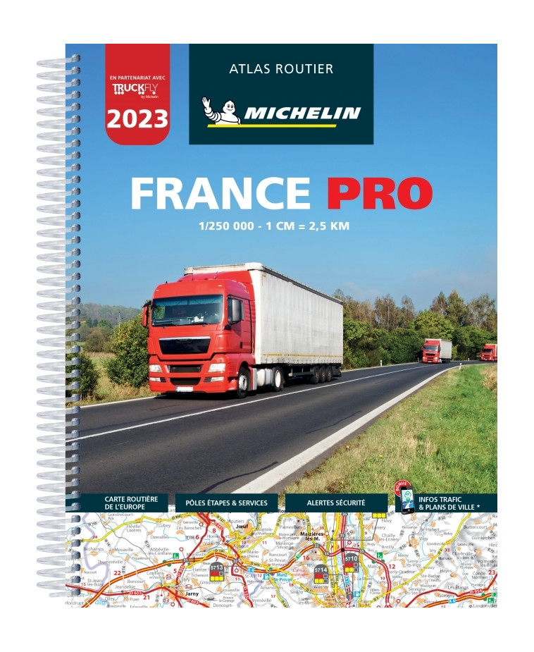 Atlas Atlas routier France PRO 2023 Michelin - XXX - MICHELIN