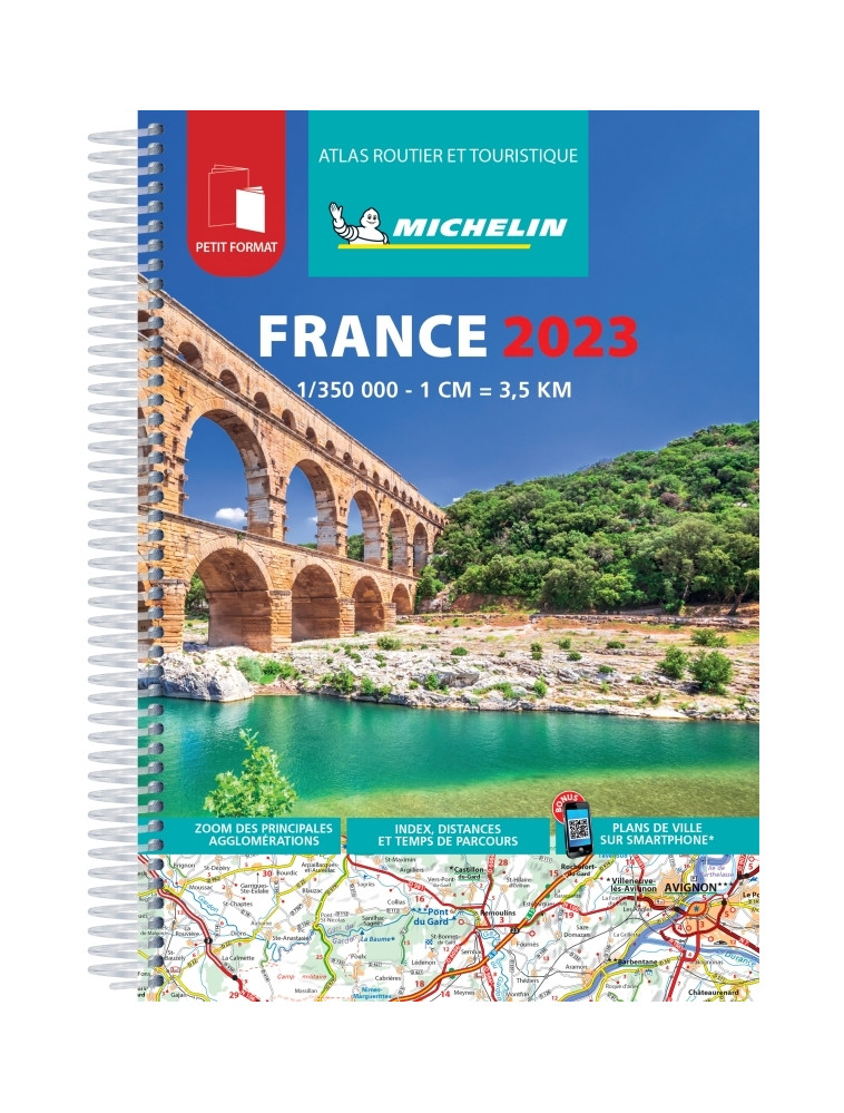 Atlas Atlas routier France 2023 Petit Format Michelin - XXX - MICHELIN