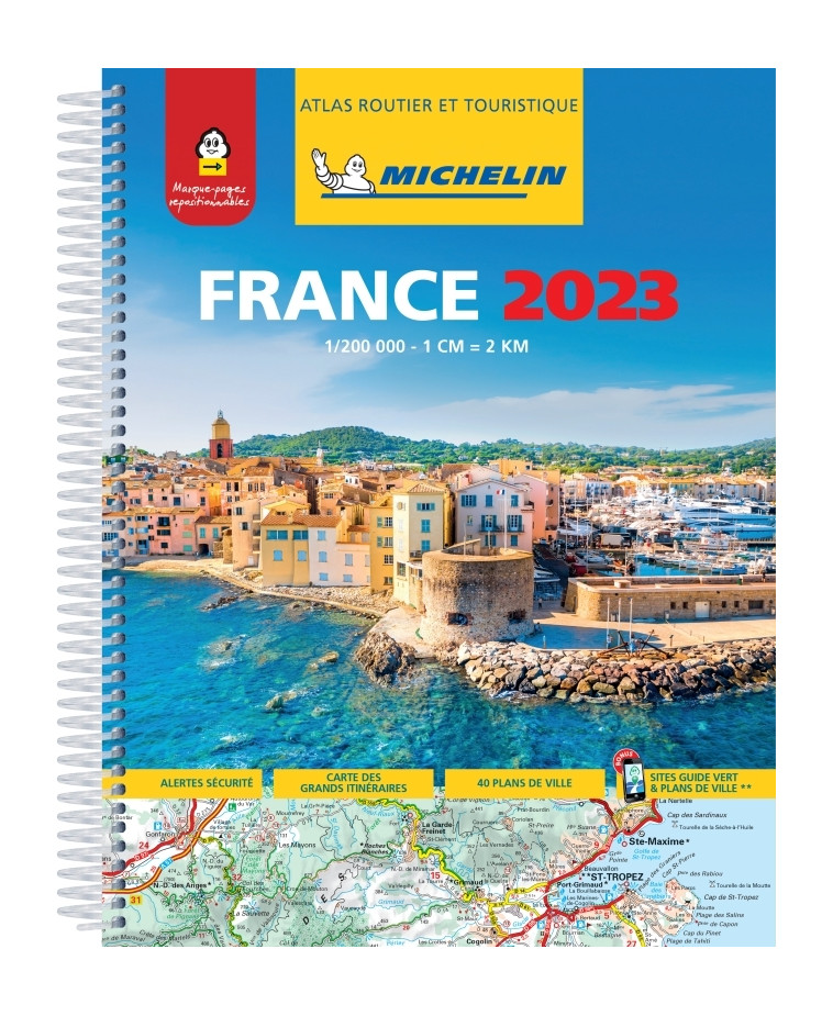 Atlas Atlas routier France 2023 Michelin (A4-Spirale) - XXX - MICHELIN