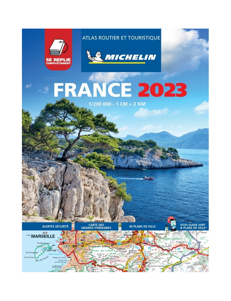 Atlas Atlas routier France 2023 Michelin - Tous les services utiles (A4-Multiflex) - XXX - MICHELIN