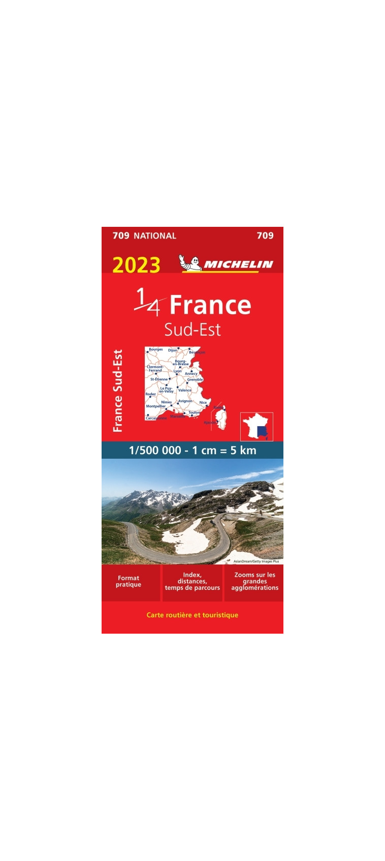 Carte Nationale France Sud-Est 2023 - XXX - MICHELIN