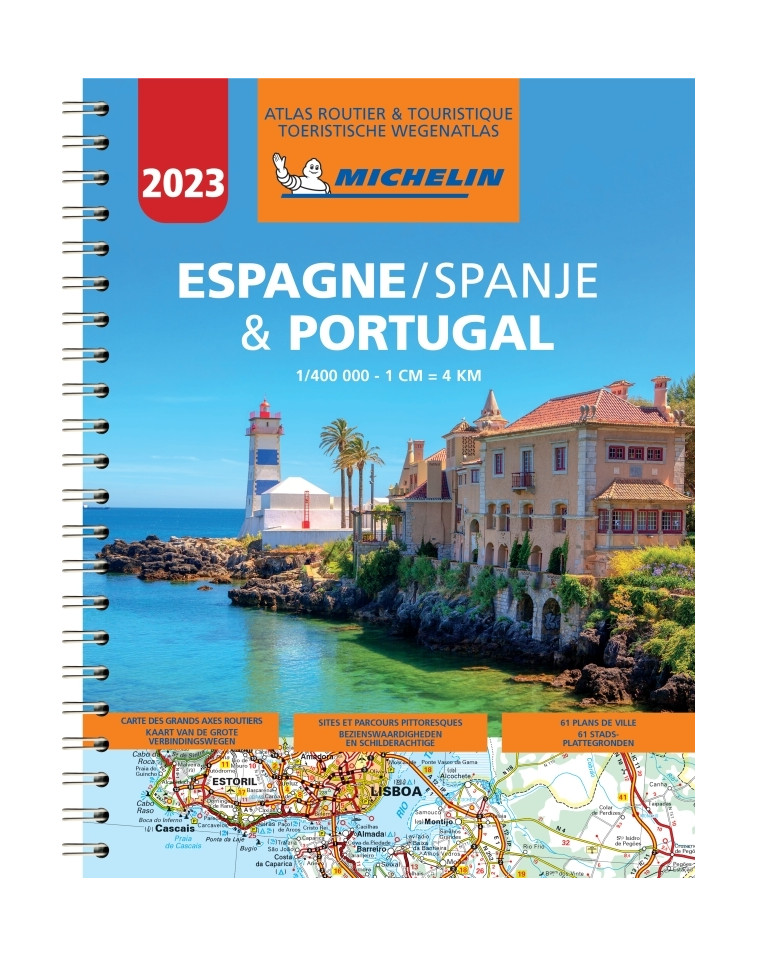 Atlas Espagne & Portugal 2023 - Atlas Routier et Touristique - XXX - MICHELIN