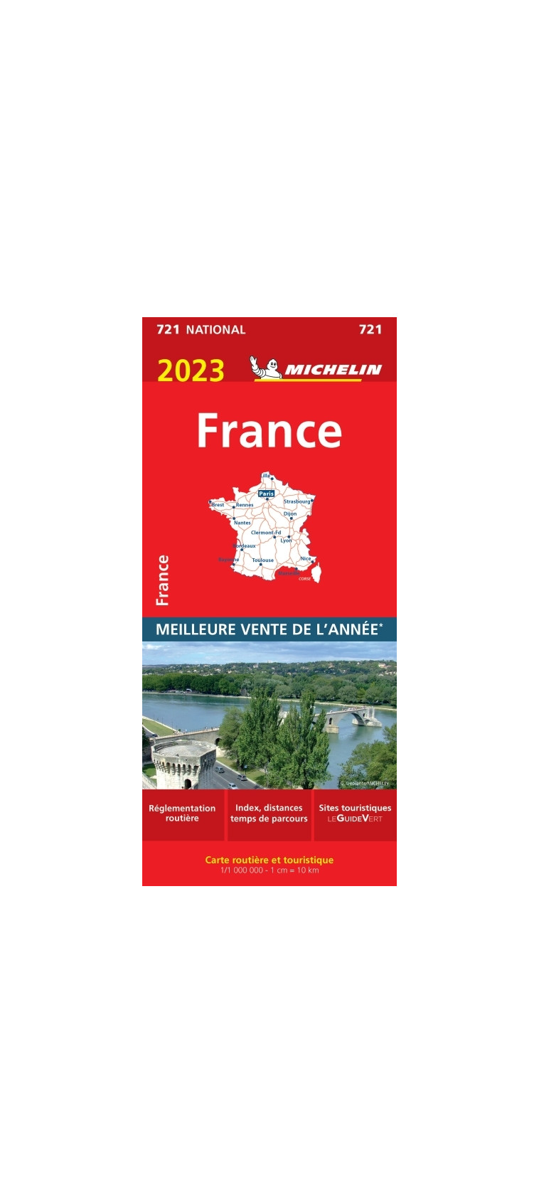 Carte Nationale France 2023 - XXX - MICHELIN