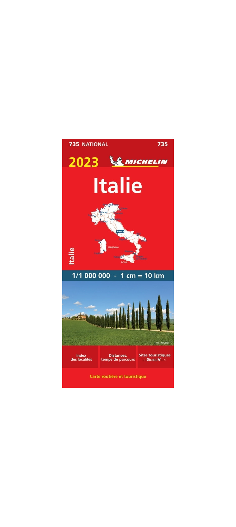 Carte Nationale Italie 2023 - XXX - MICHELIN