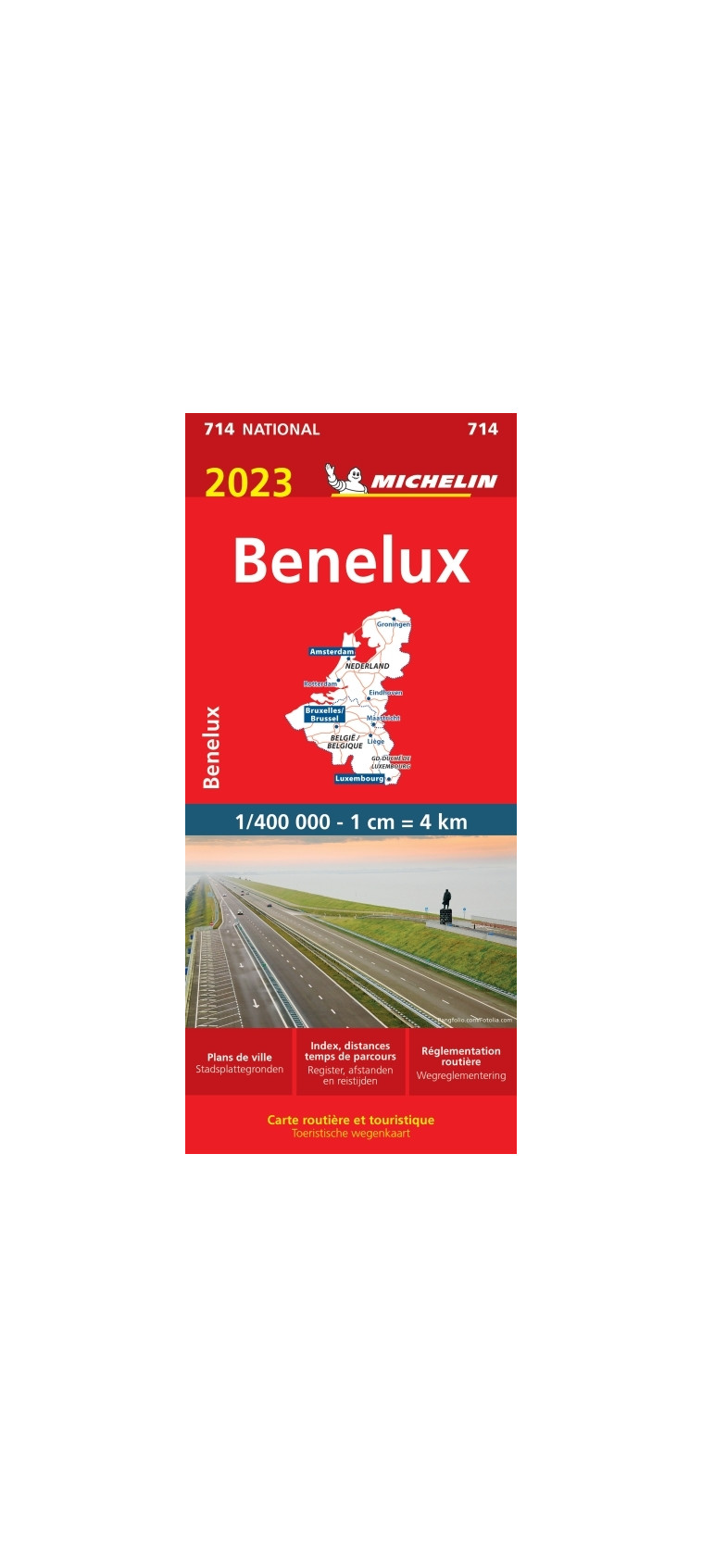 Carte Nationale Benelux 2023 - XXX - MICHELIN