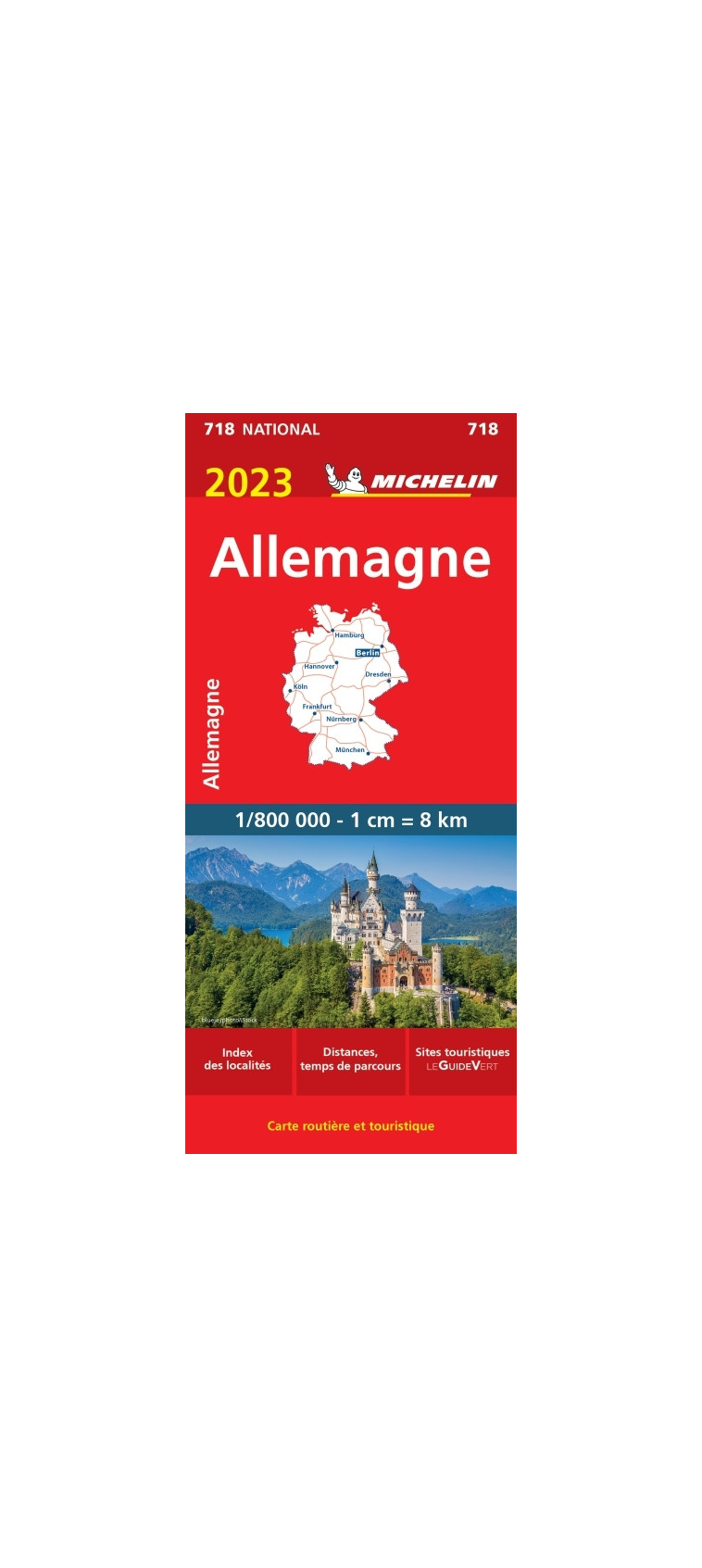 Carte Nationale Allemagne 2023 - XXX - MICHELIN