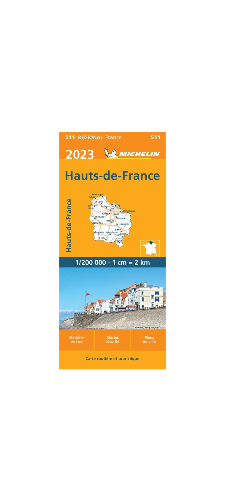 Carte Régionale Hauts-de-France 2023 - XXX - MICHELIN