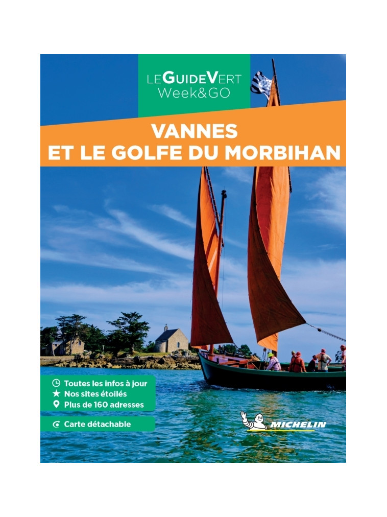 Guide Vert WE&GO Vannes et le Golfe du Morbihan - XXX - MICHELIN