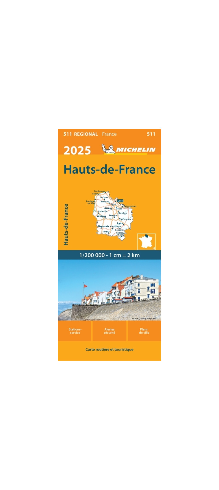 Carte Régionale Hauts-de-France 2025 - XXX - MICHELIN