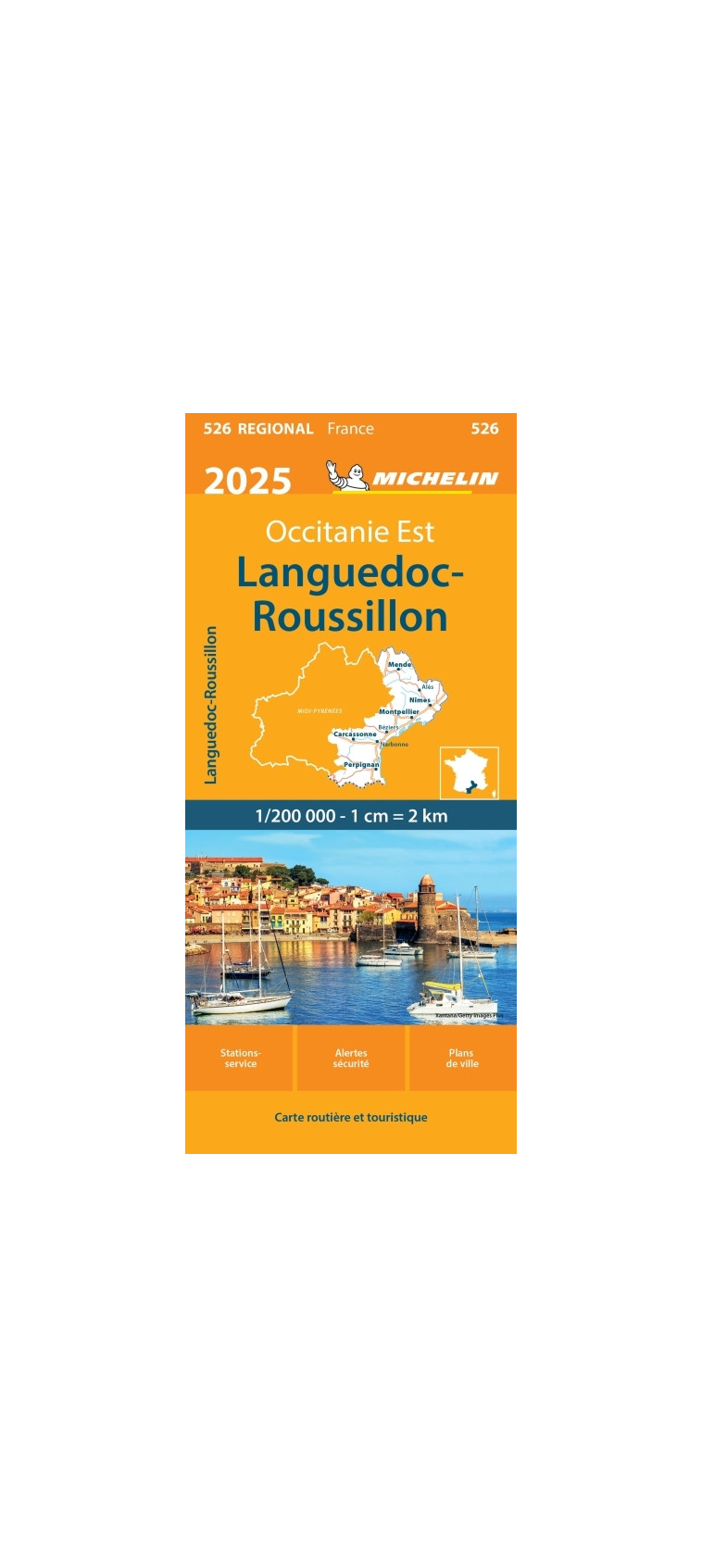 Carte Régionale Languedoc-Roussillon 2025 - XXX - MICHELIN