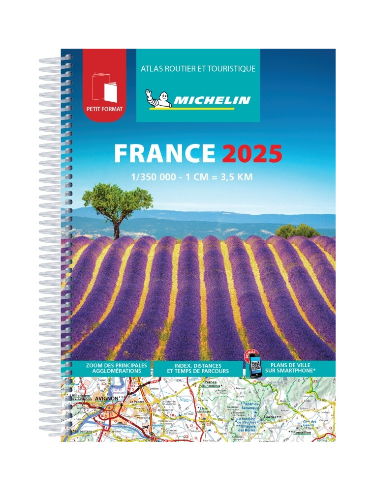 Atlas France 2025 Petit Format - XXX - MICHELIN